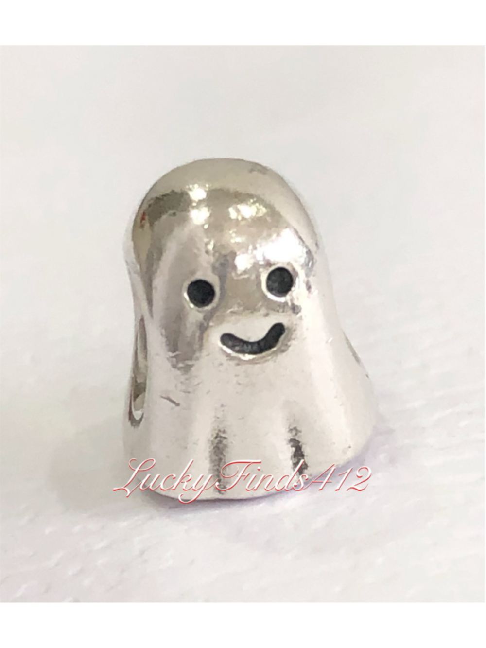 Authentic Pandora Ghost Halloween Charm Retired